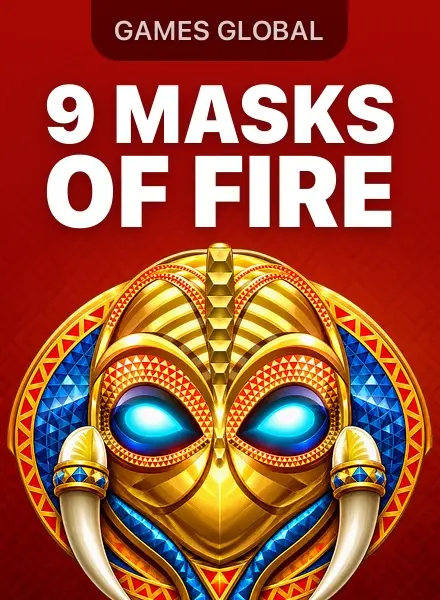 9 Masks of Fire at 1win